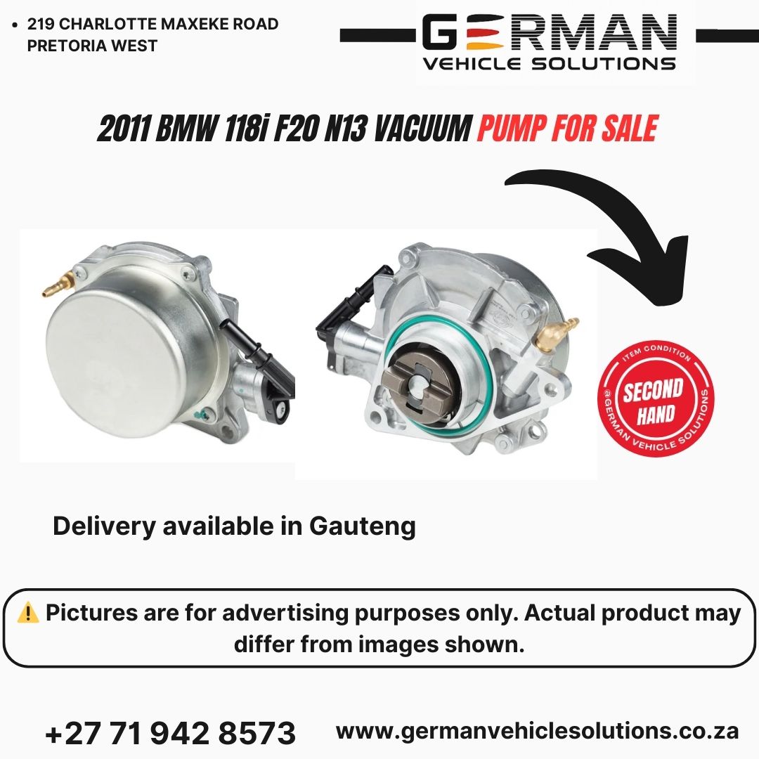 2011 BMW 118i f20 n13 vacuum pump for sale - Private Seller 2011 BMW 118i f20 n13 vacuum pump for sale - Private Seller