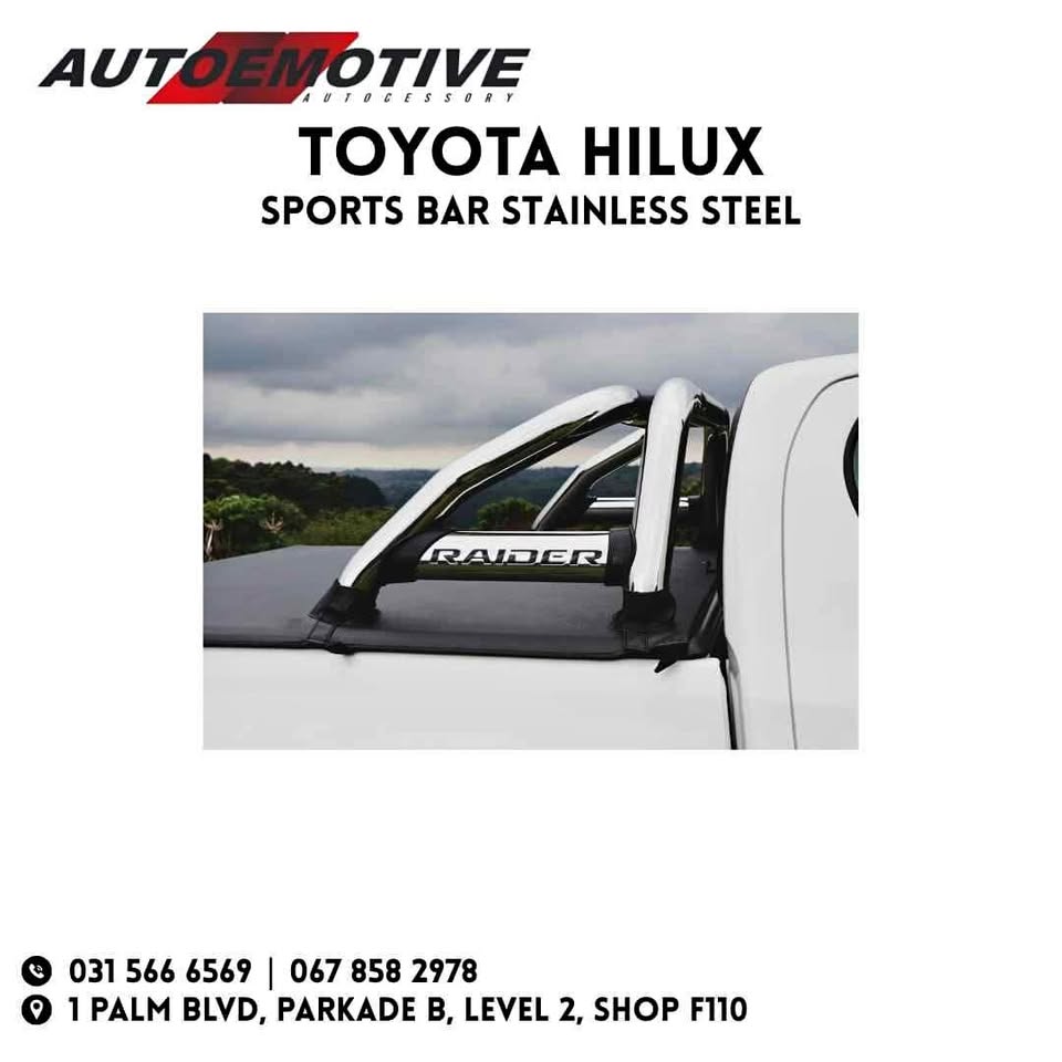 Toyota Hilux Roll Bar - Stainless Steel - Private Seller Toyota Hilux Roll Bar - Stainless Steel - Private Seller