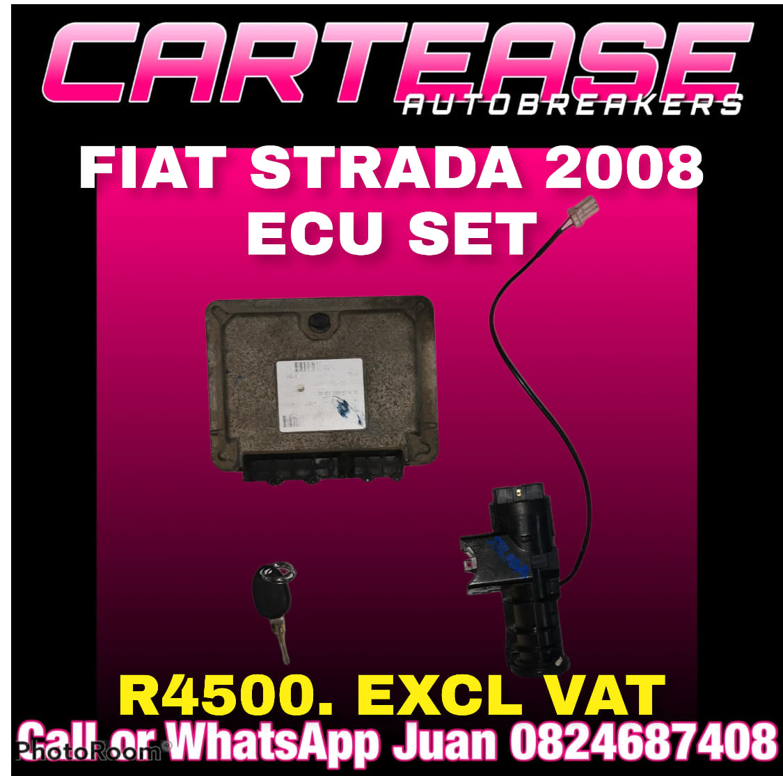 FIAT STRADA 1.2LT 8V 2008 #188A4000 ECU SET - Private Seller