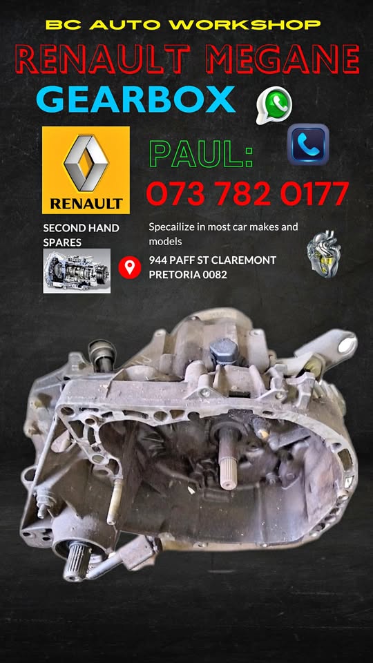 Renault megane gearbox Call me for more spares - Private Seller Renault megane gearbox Call me for more spares - Private Seller