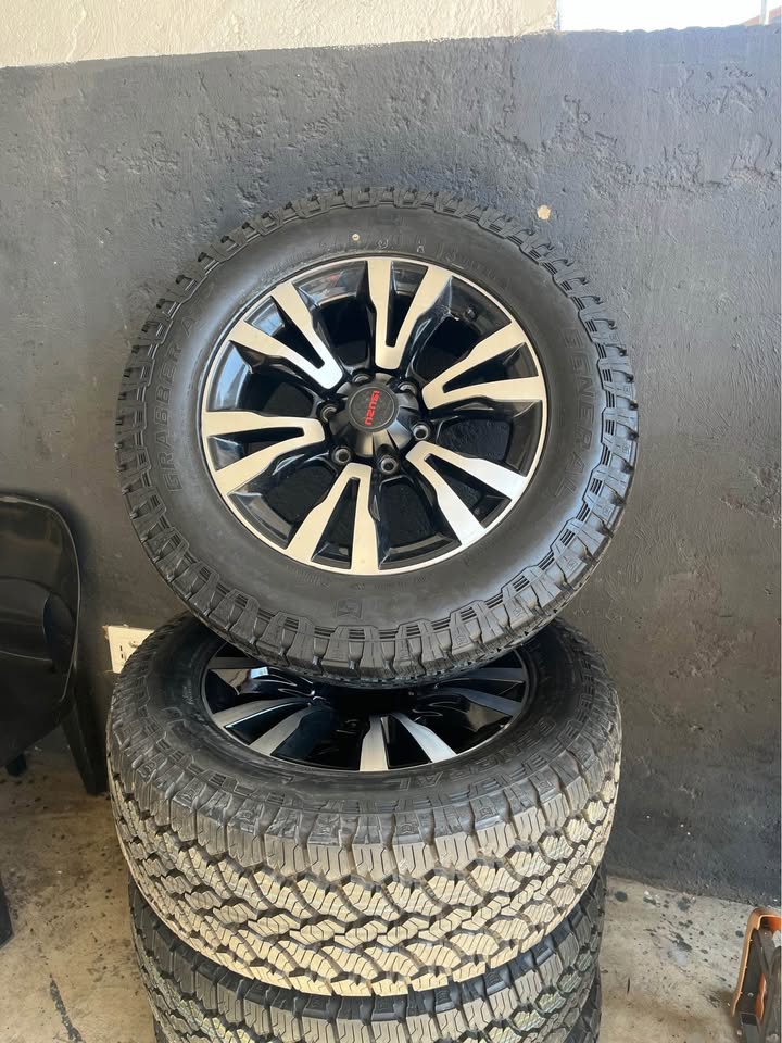 Isuzu Xrider 18” Mag Rims (With New Tyres) - Private Seller