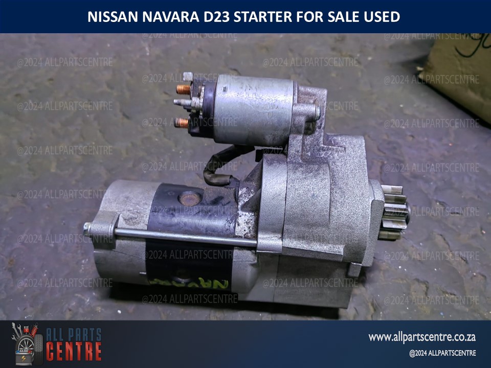 Nissan Navara D23 starter for sale used - Private Seller