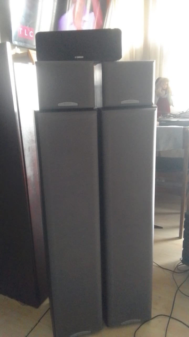 Sony speackers and yamaha reciever