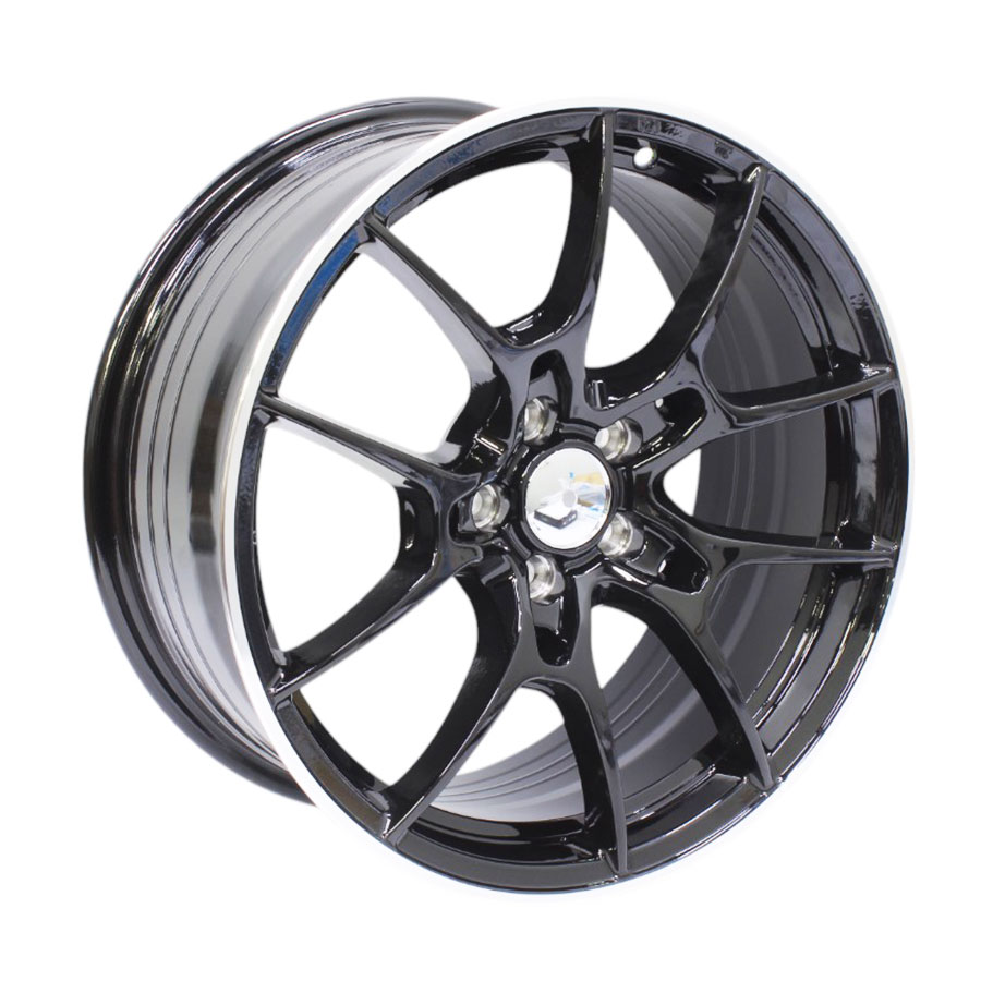 17″ AC WC001 5/100 Gloss Black Machined Lip alloy Wheels 17″ AC WC001 5/100 Gloss Black Machined Lip alloy Wheels