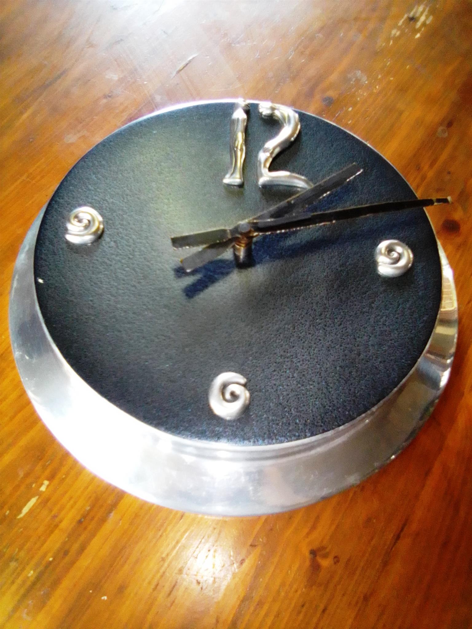 Carrol Boyes Pewter Wall Clock Carrol Boyes Pewter Wall Clock