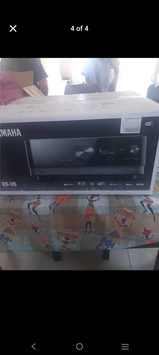 Yamaha RX V6 8k HDMI AV receiver