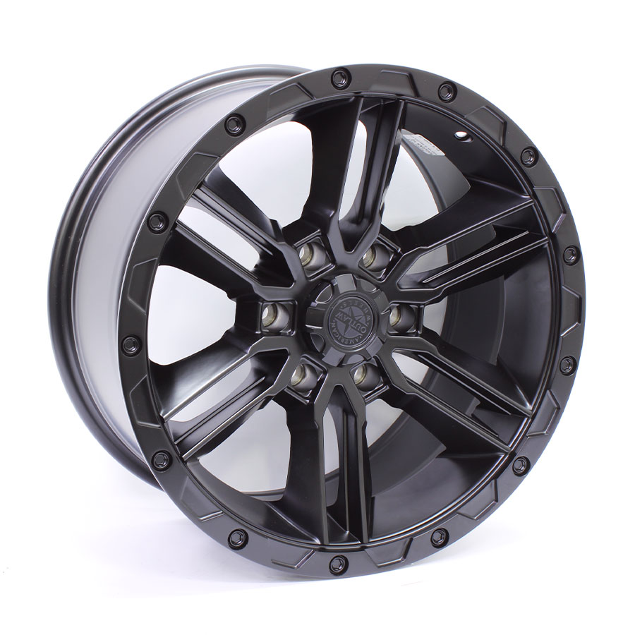 16″ Racing Hart Railcar 6/139 Satin Black Alloy Wheels