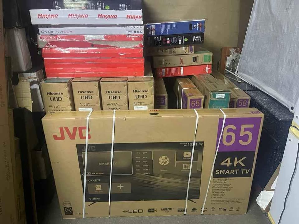 Brand new jvc 65 inch smart tv is on sapical