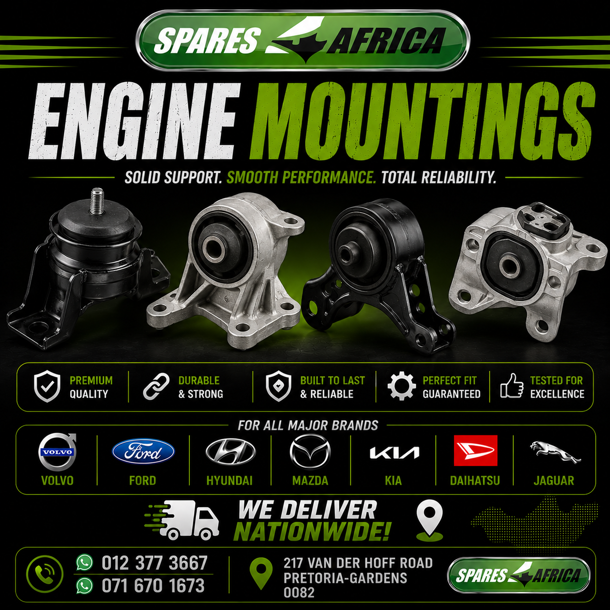 NEW & USED ENGINE MOUNTINGS FOR SALE - Private Seller NEW & USED ENGINE MOUNTINGS FOR SALE - Private Seller