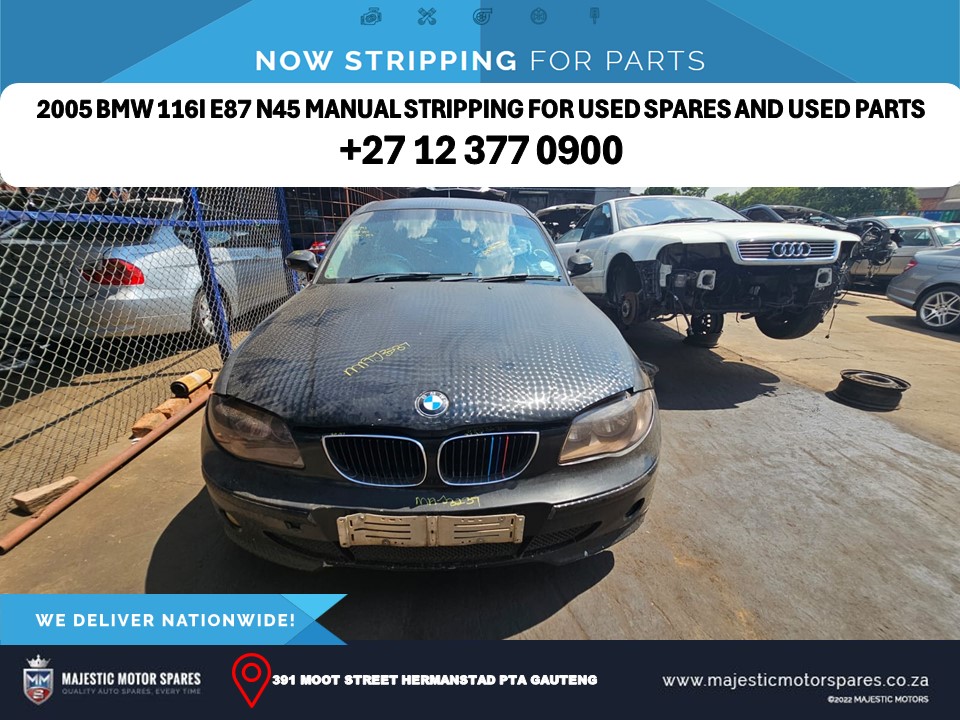 2005 BMW 116I E87 N45 Manual Stripping for Used Spares - Private Seller 2005 BMW 116I E87 N45 Manual Stripping for Used Spares - Private Seller
