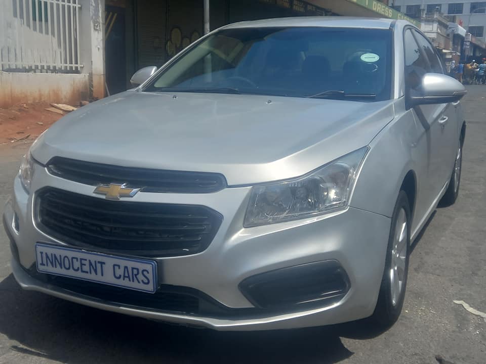 2016 CHEVROLET CRUISE 1.6 MANUAL SILVER COLOR, MILEAGE