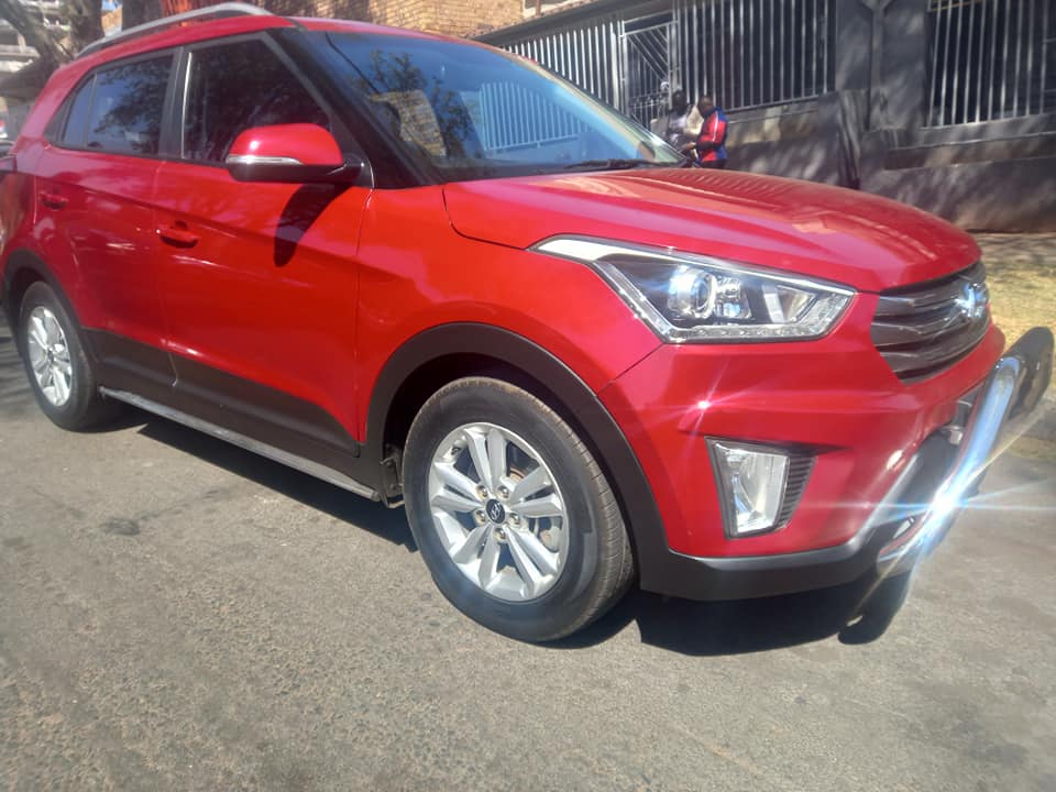 2017 HYUNDAI CRETA 2.0 ENGINE PETROL, AUTOMATIC, MILEAGE 96000KMS, MAROON COLOR