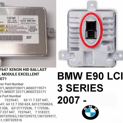 BMW E90 / E91 LCI Xenon ballast module BMW E90 / E91 LCI Xenon ballast module