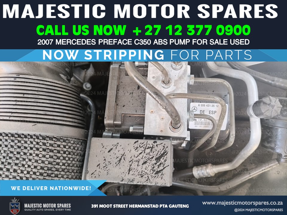 Mercedes-Benz C350 Preface ABS pump Second-Hand for sale - Private Seller Mercedes-Benz C350 Preface ABS pump Second-Hand for sale - Private Seller