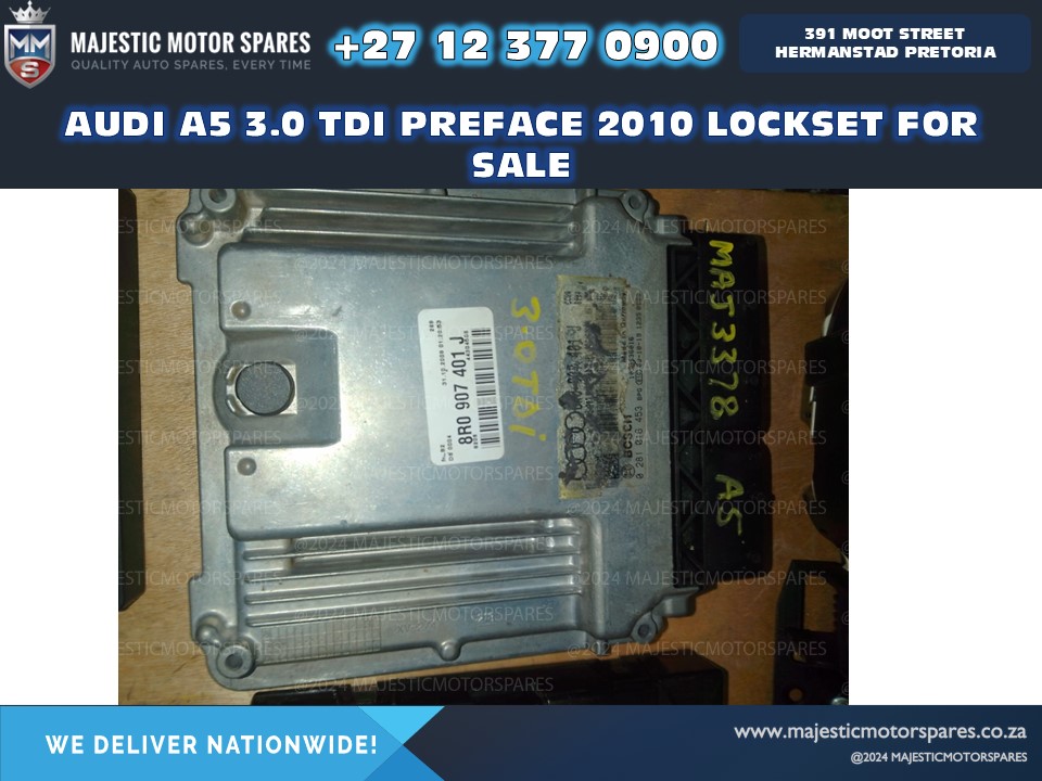 audi a5 3.0 tdi preface 2010 lockset for sale maj3378 - Private Seller audi a5 3.0 tdi preface 2010 lockset for sale maj3378 - Private Seller