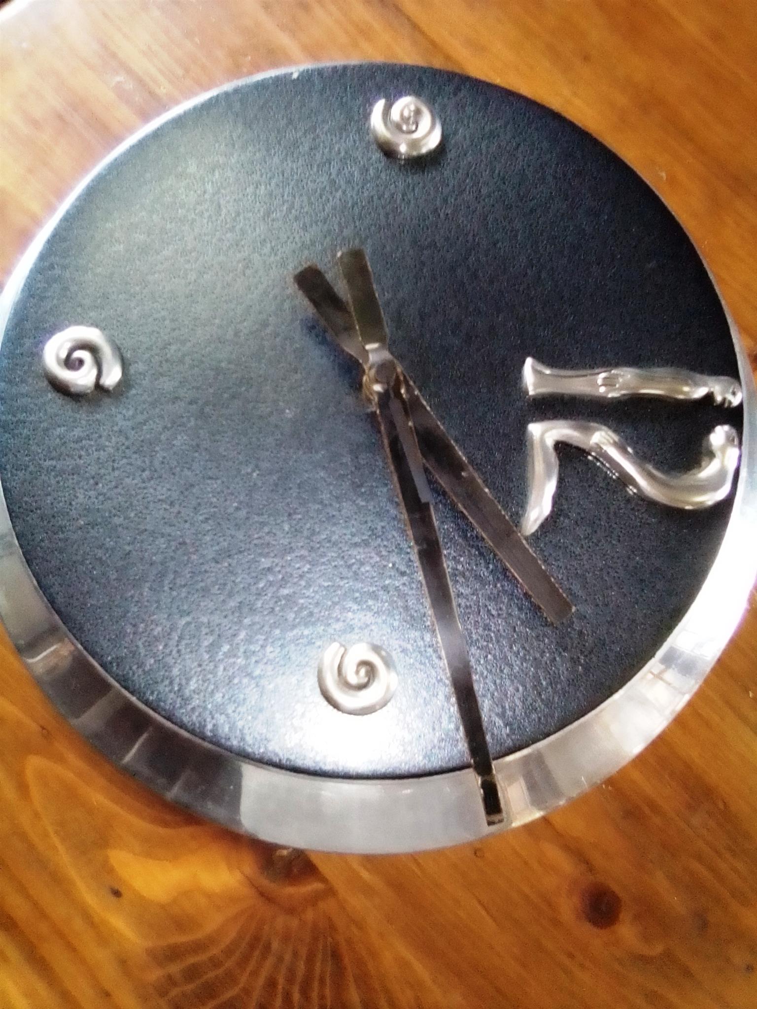 Carrol Boyes Pewter Wall Clock