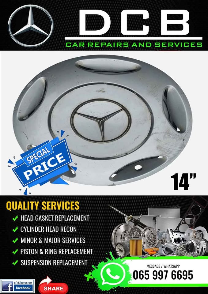 Mercedes 14" wheelcap