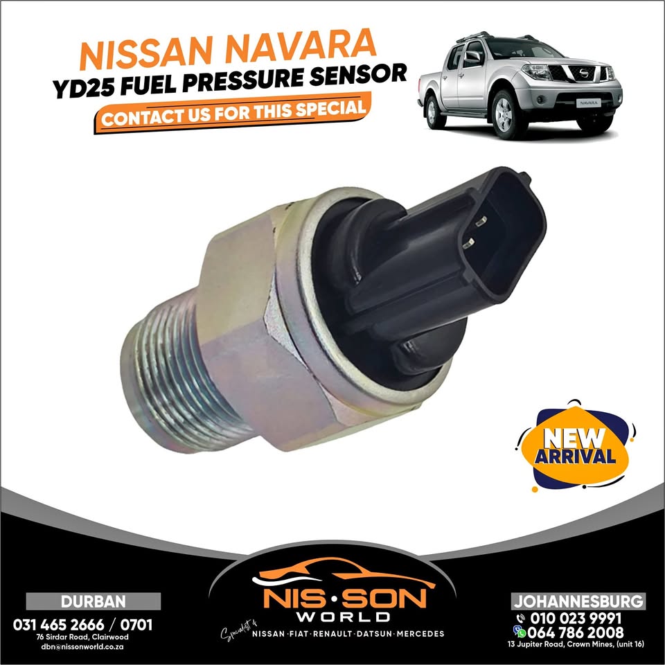 Nissan Navara YD25 Fuel Pressure Sensor - Private Seller Nissan Navara YD25 Fuel Pressure Sensor - Private Seller