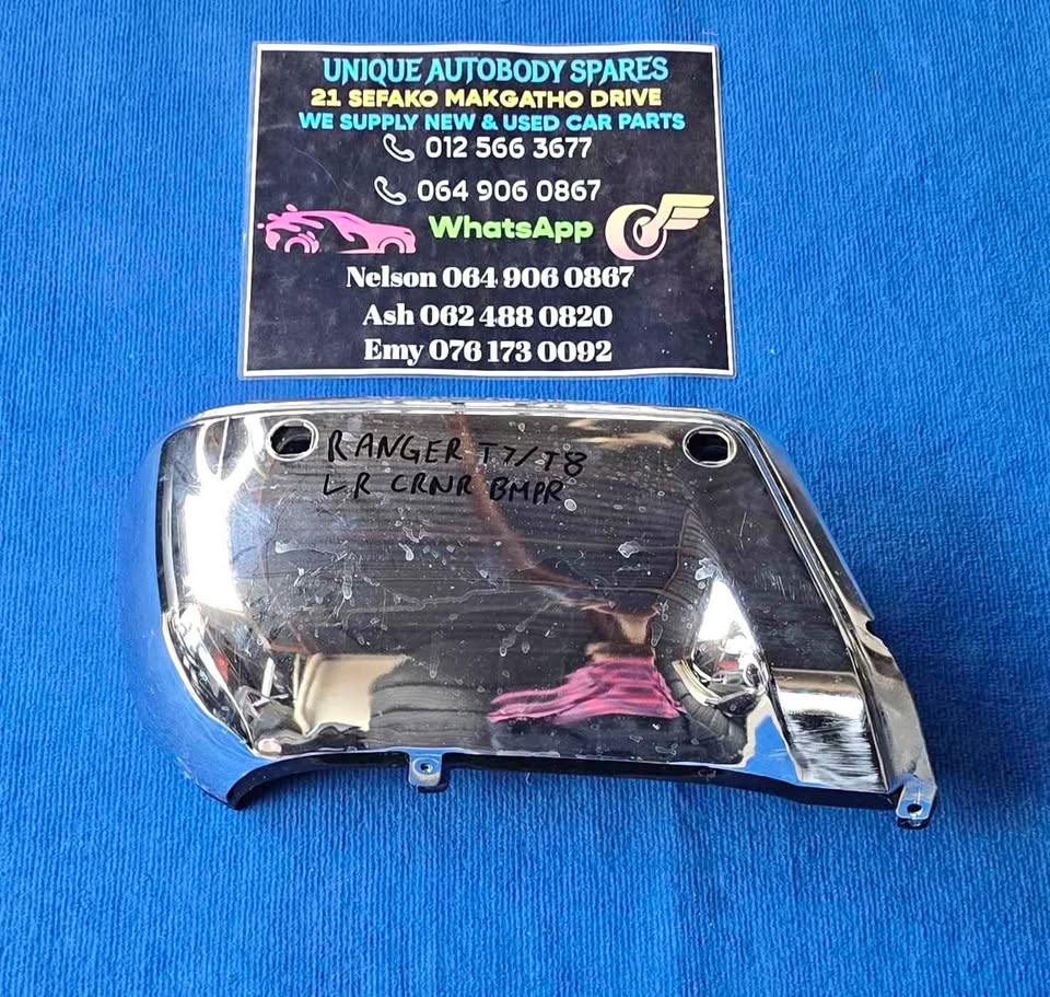 Ford Ranger T7 T8 Left Rear Corner Bumper Ford Ranger T7 T8 Left Rear Corner Bumper