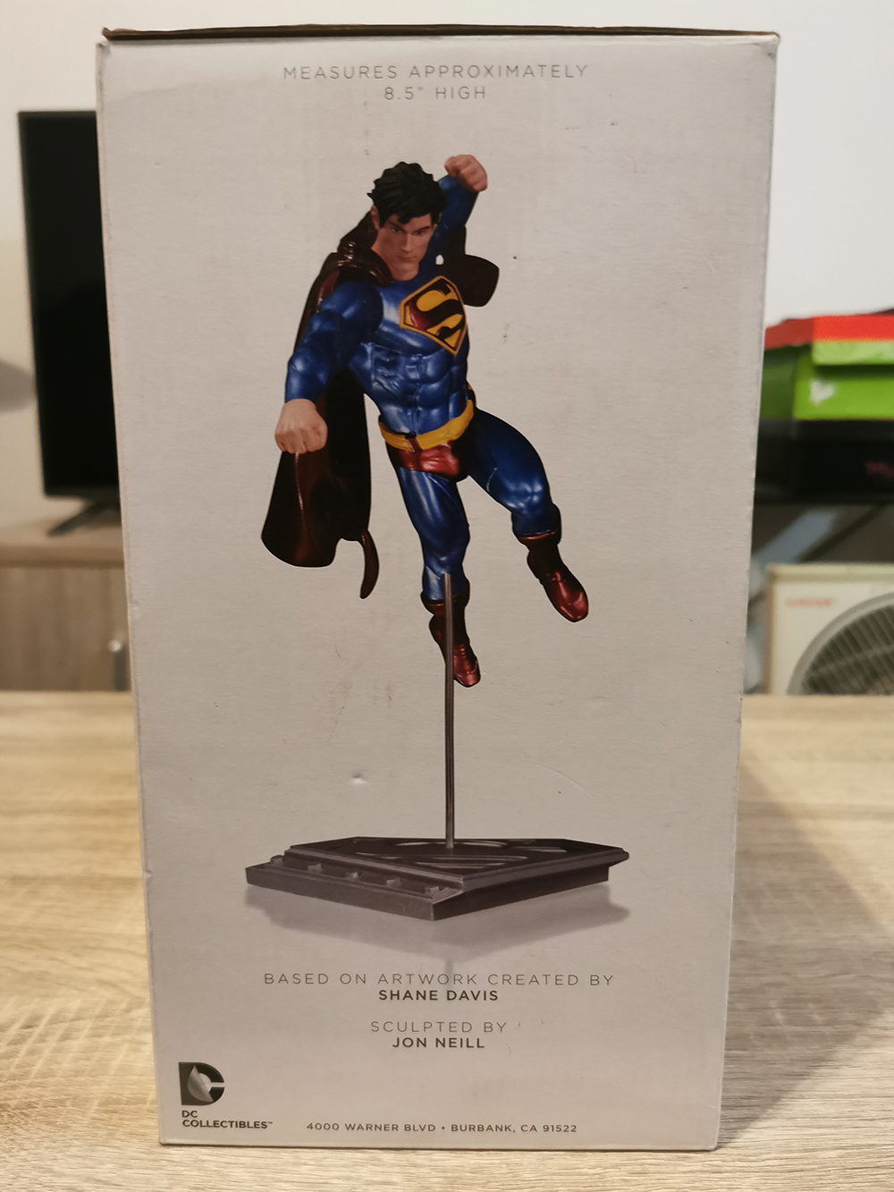 Superman DC Collectables Man Of Steel Statue (New In Box)