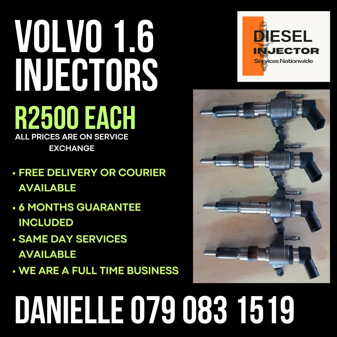 VOLVO 1.6 INJECTORS FOR SALE WITH WARRANTY INCLUDED - Private Seller VOLVO 1.6 INJECTORS FOR SALE WITH WARRANTY INCLUDED - Private Seller