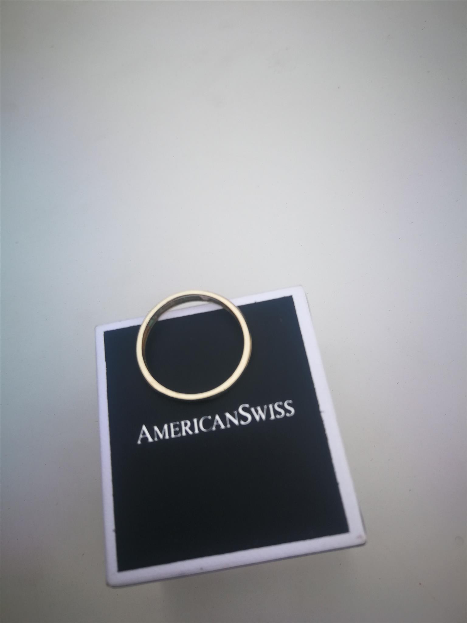 American swiss male on sale rings