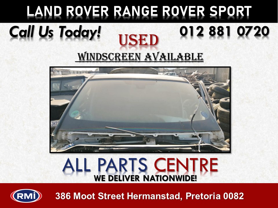 Land Rover Range Rover windscreen for sale used Land Rover Range Rover windscreen for sale used