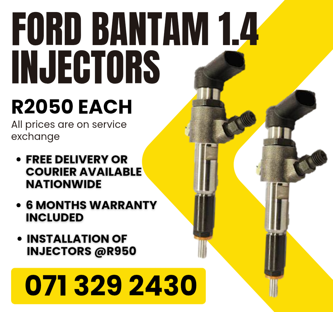 FORD BANTAM 1.4 INJECTORS FOR SALE WITH WARRANTY - Private Seller FORD BANTAM 1.4 INJECTORS FOR SALE WITH WARRANTY - Private Seller