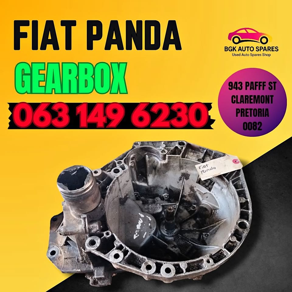 Fiat panda gearbox for sale Whatsapp me for prices
