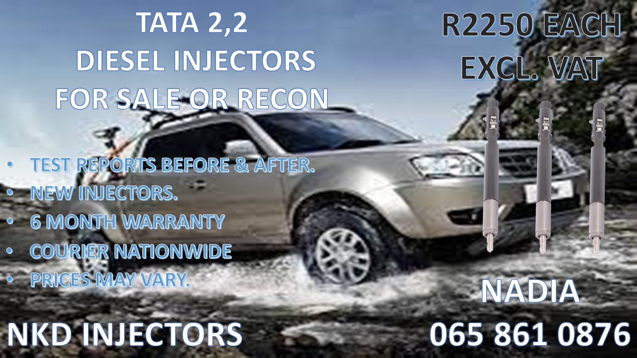 DIESEL INJECTORS FOR SALE FOR TATA 2.2 - Private Seller DIESEL INJECTORS FOR SALE FOR TATA 2.2 - Private Seller