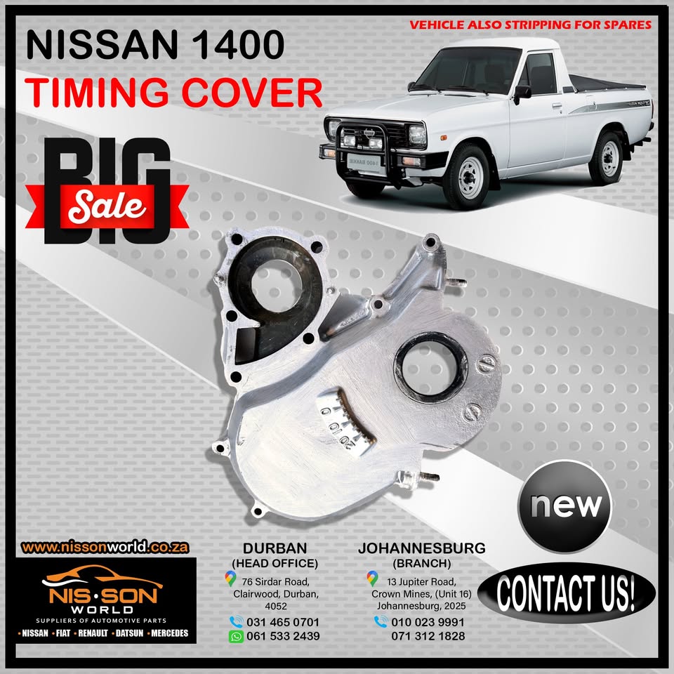 NISSAN 1400 TIMING COVER - Private Seller