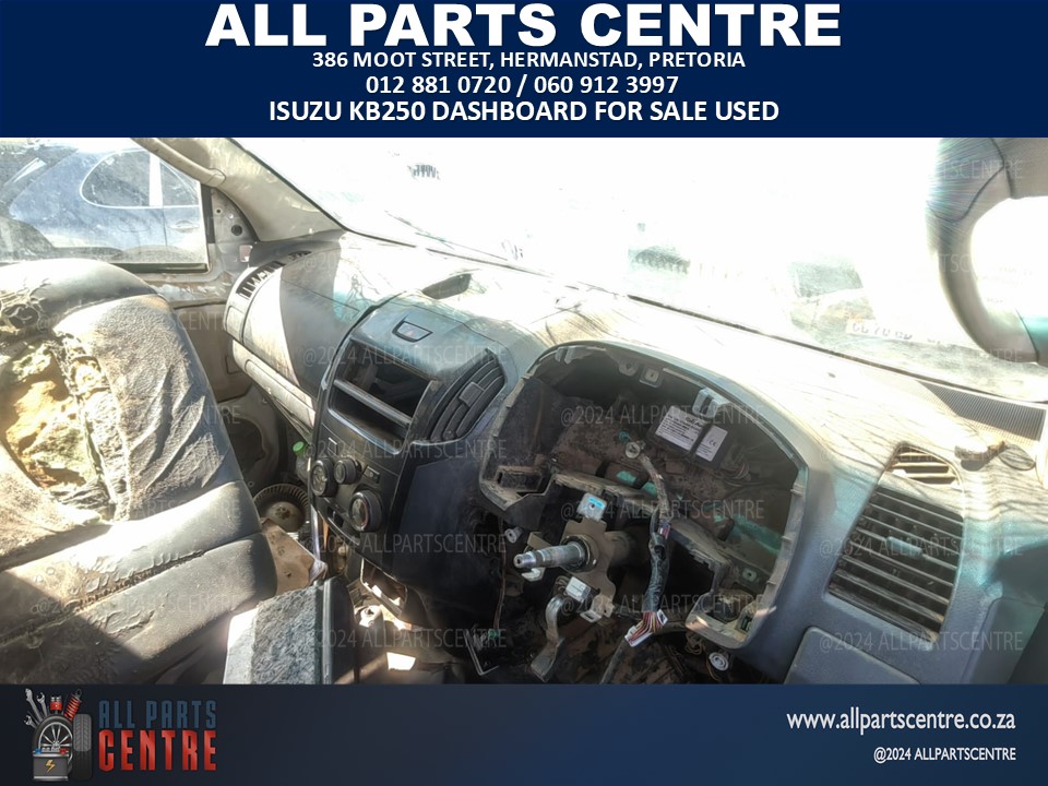 Isuzu KB250 dashboard for sale used Isuzu KB250 dashboard for sale used
