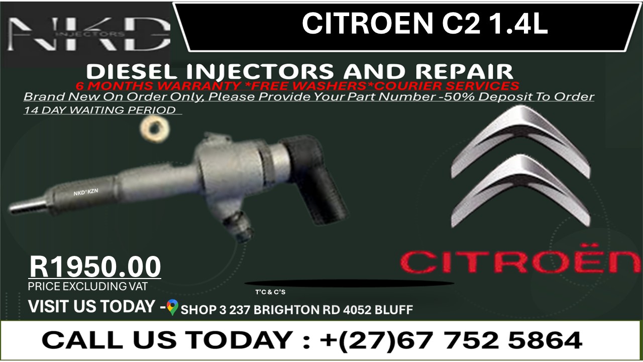 Citroen C2 1.4L Diesel Injectors on Recondition - Private Seller Citroen C2 1.4L Diesel Injectors on Recondition - Private Seller