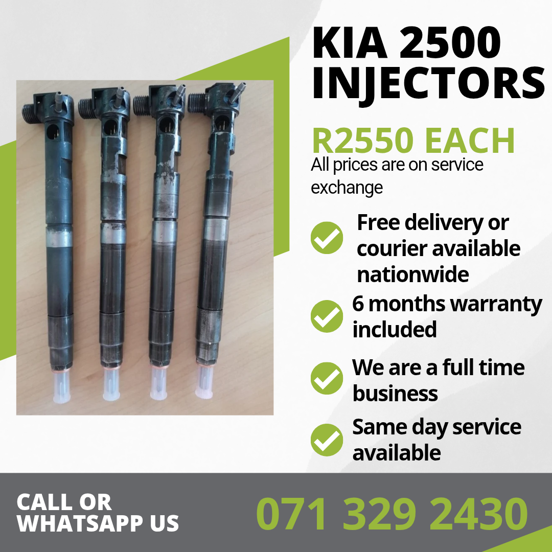 KIA 2500 INJECTORS FOR SALE WITH WARRANTY INCLUDED - Private Seller KIA 2500 INJECTORS FOR SALE WITH WARRANTY INCLUDED - Private Seller