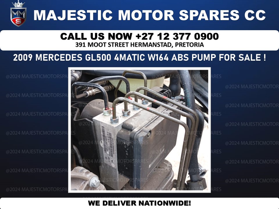 Mercedes Benz GL500 4Matic W164 Abs pump for Sale – Used - Private Seller Mercedes Benz GL500 4Matic W164 Abs pump for Sale – Used - Private Seller