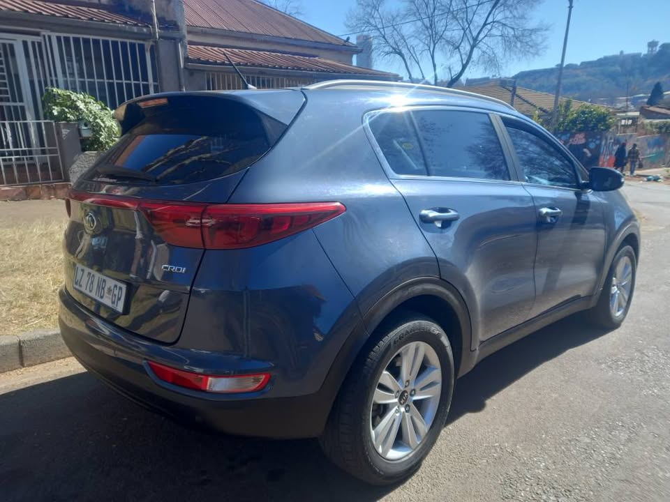 2018 Kia Sportage 2.0 Crdi Diesel, Automatic, Blue, REVERSE CAMERA, SENSOR KEYLESS