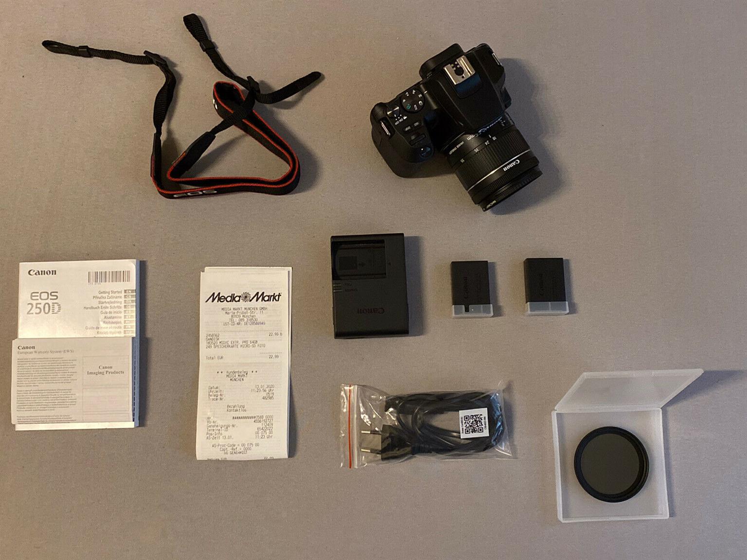 Canon EOS REBEL SL3/250d