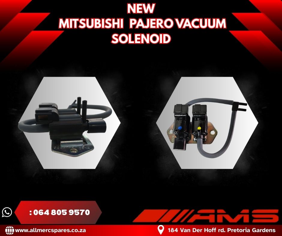 NEW MITSUBISHI PAJERO VACUUM SOLENOID – SUBJECT TO AVAILABILITY - Private Seller NEW MITSUBISHI PAJERO VACUUM SOLENOID – SUBJECT TO AVAILABILITY - Private Seller