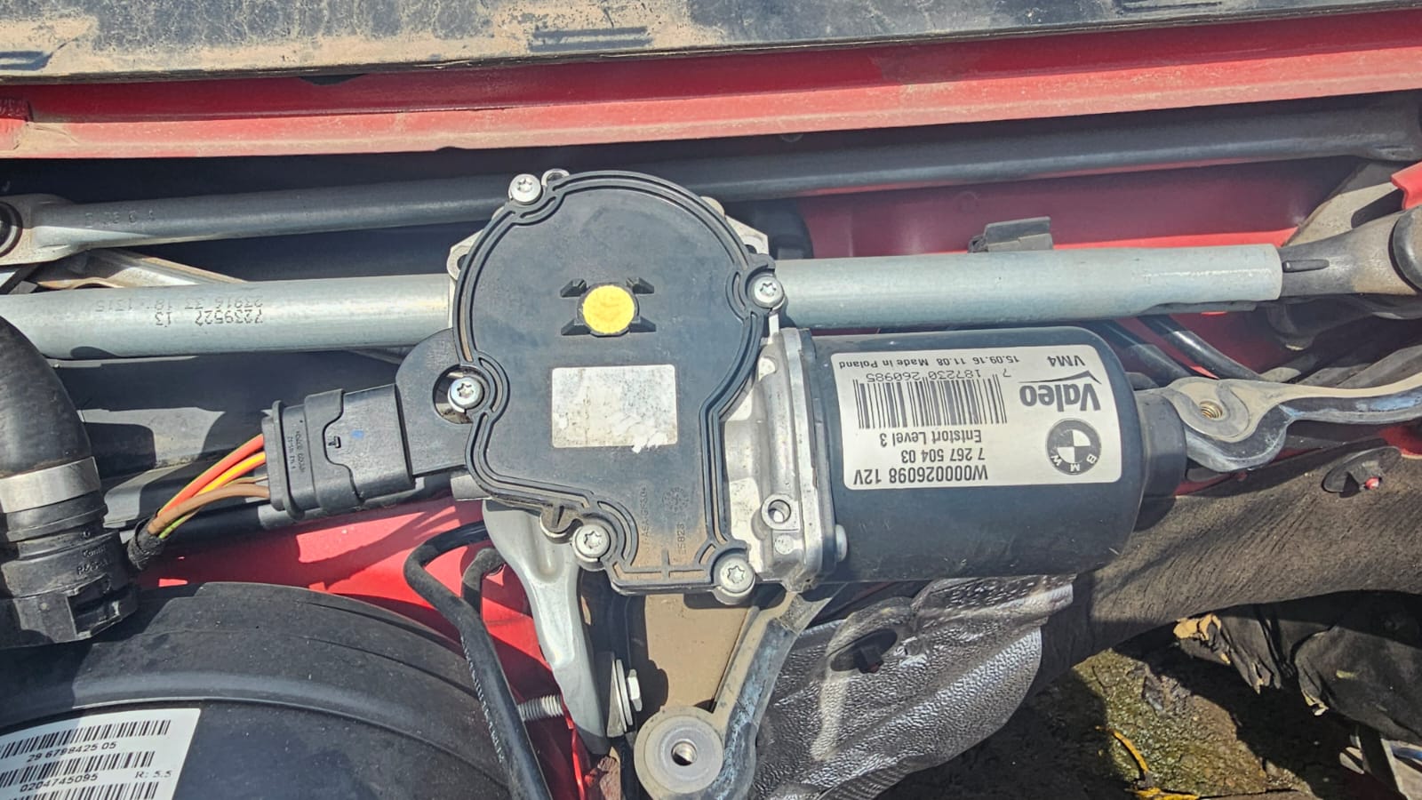 BMW 140i M sport wiper motor used for sale front BMW 140i M sport wiper motor used for sale front