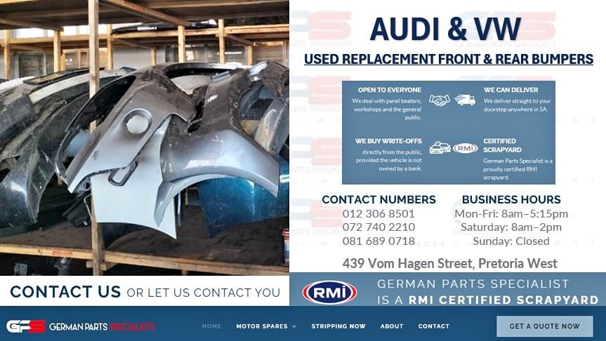 Audi & VW front & rear bumpers for sale - Private Seller Audi & VW front & rear bumpers for sale - Private Seller