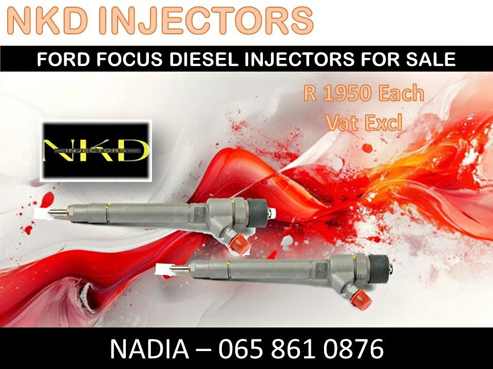 FORD FOCUS DIESEL INJECTORS FOR SALE OR RECON SAME DAY