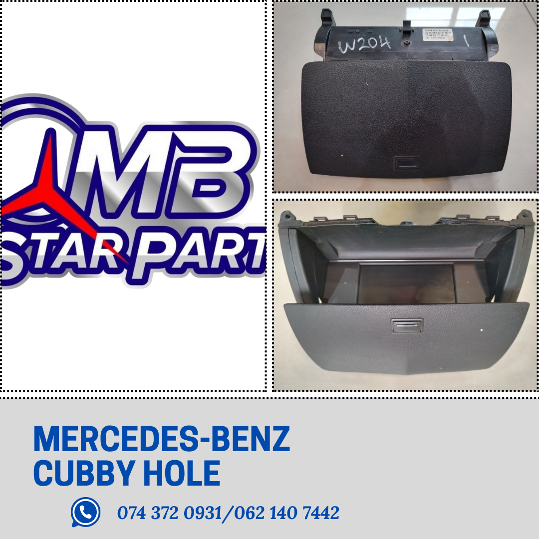 MERCEDES BENZ CUBBY HOLES