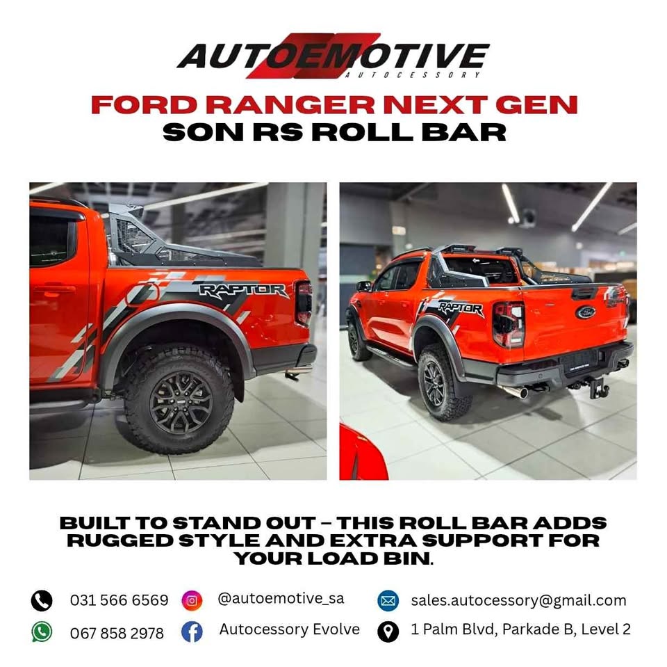 FORD RANGER NEXT GEN SON RS ROLL BAR COMPATIBLE - Private Seller FORD RANGER NEXT GEN SON RS ROLL BAR COMPATIBLE - Private Seller