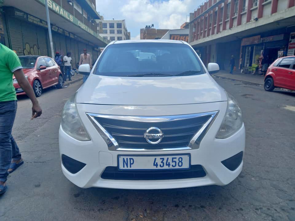 2019 NISSAN ALMERA 1.5 PETROL SEDAN, MANUAL TRANSMISSION, WHITE COLOUR