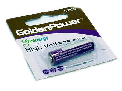 27A 12v Gold Remote Battery (each) 27A 12v Gold Remote Battery (each)