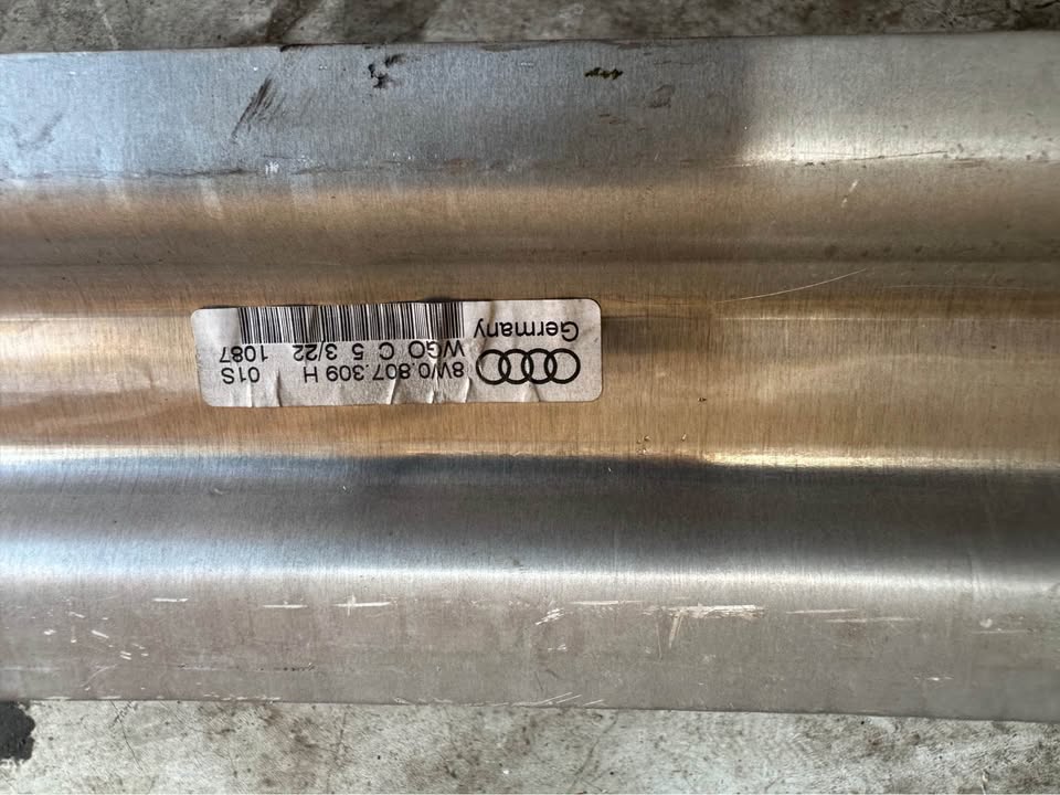 2018-2025 Audi A5, S5, and RS5 models front bumper stiffener reinforcement - Private Seller 2018-2025 Audi A5, S5, and RS5 models front bumper stiffener reinforcement - Private Seller