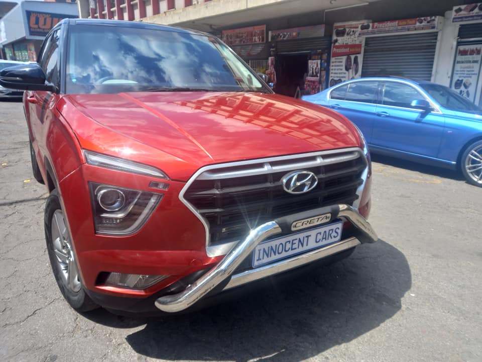 2021 HYUNDAI CRETA 1.5 PETEOL, MANUAL TRANSMISSION, MAROON COLOUR