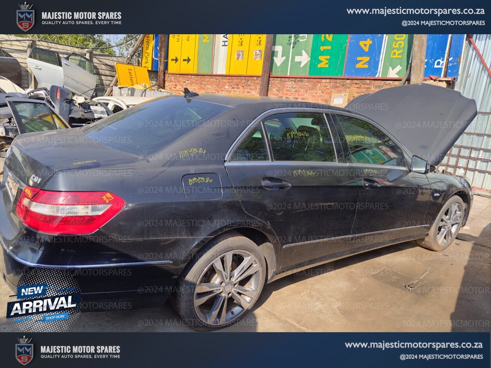 2010 Mercedes E200 CGI W212 Preface – Stripping for Spares