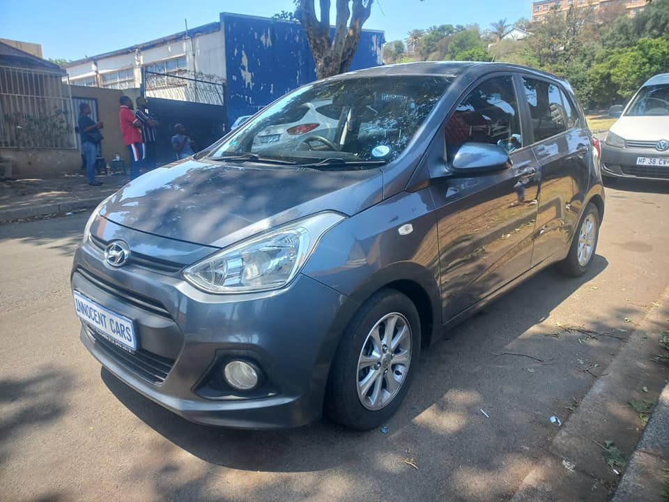 2015 HYUNDAI i10 GRAND 1.2 PETROL, MANUAL GREY COLOR, MILEAGE 91000KMS