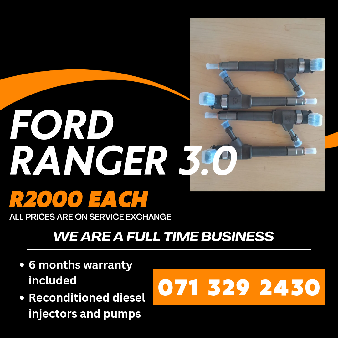 FORD RANGER 3.0 INJECTORS FOR SALE WITH WARRANTY - Private Seller FORD RANGER 3.0 INJECTORS FOR SALE WITH WARRANTY - Private Seller